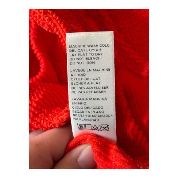 Good American Always Fits One Shoulder Textured One Piece Swimsuit 5/6  2XL 3XL - Picture 5 of 5